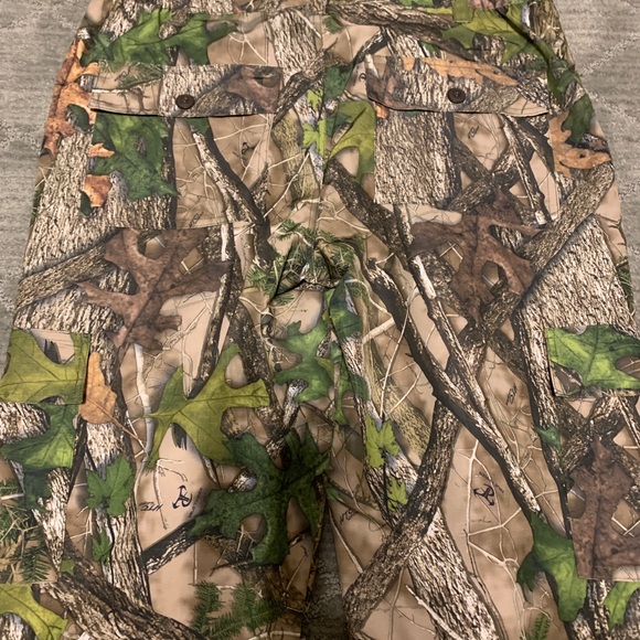 True Timber HTC Green lightweight soft shell Pants Sz L - Picture 5 of 7